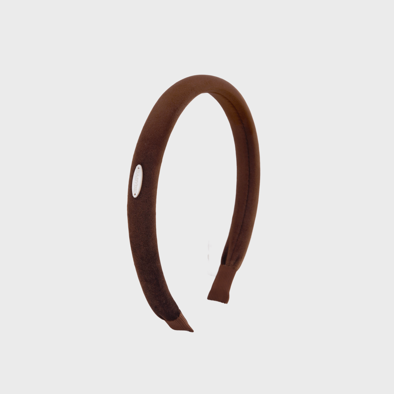 Velvet Shell Thin Headband (Simple & Oval)