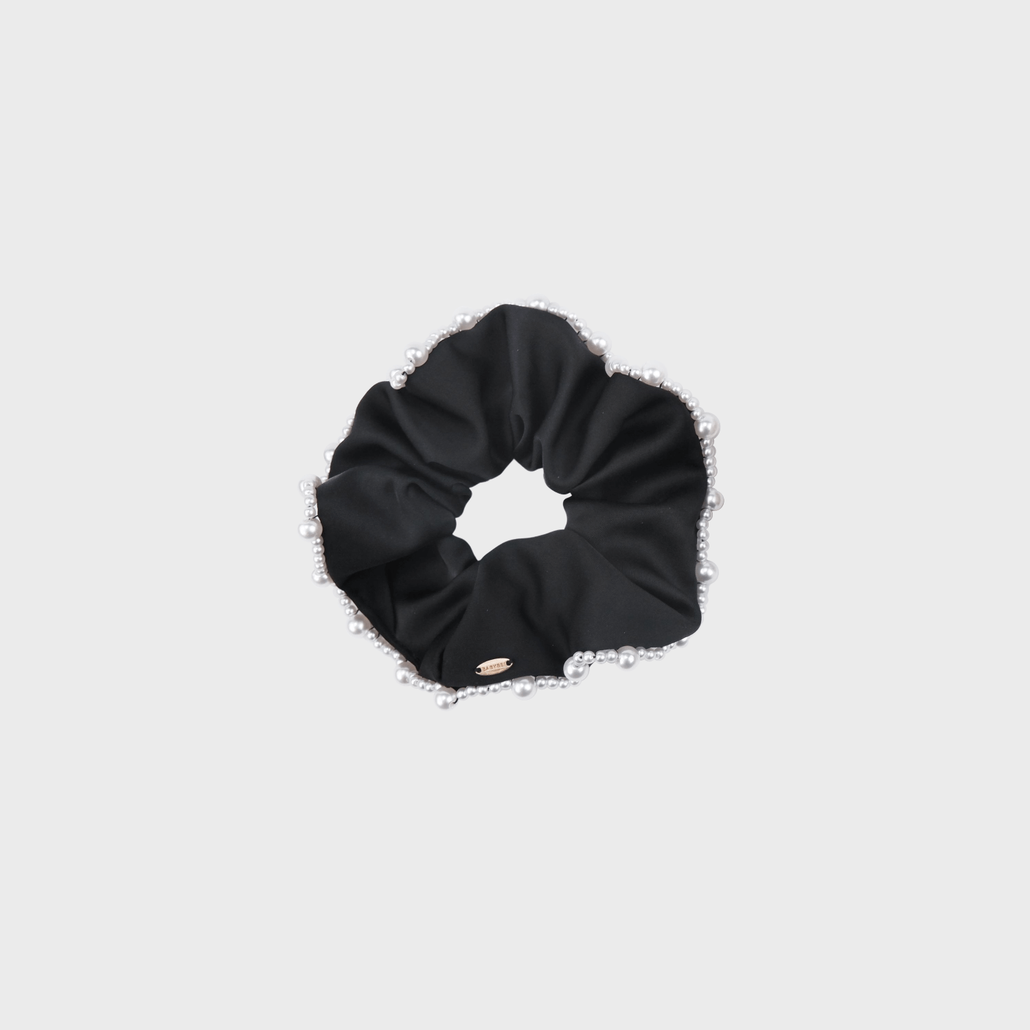 Satin Pearl Large Scrunchie (Segmented & 1 Strand)