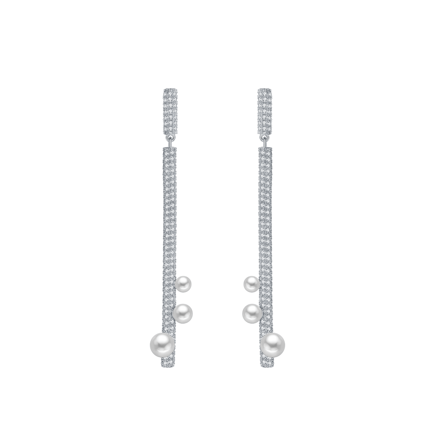 Flute Drop Earrings