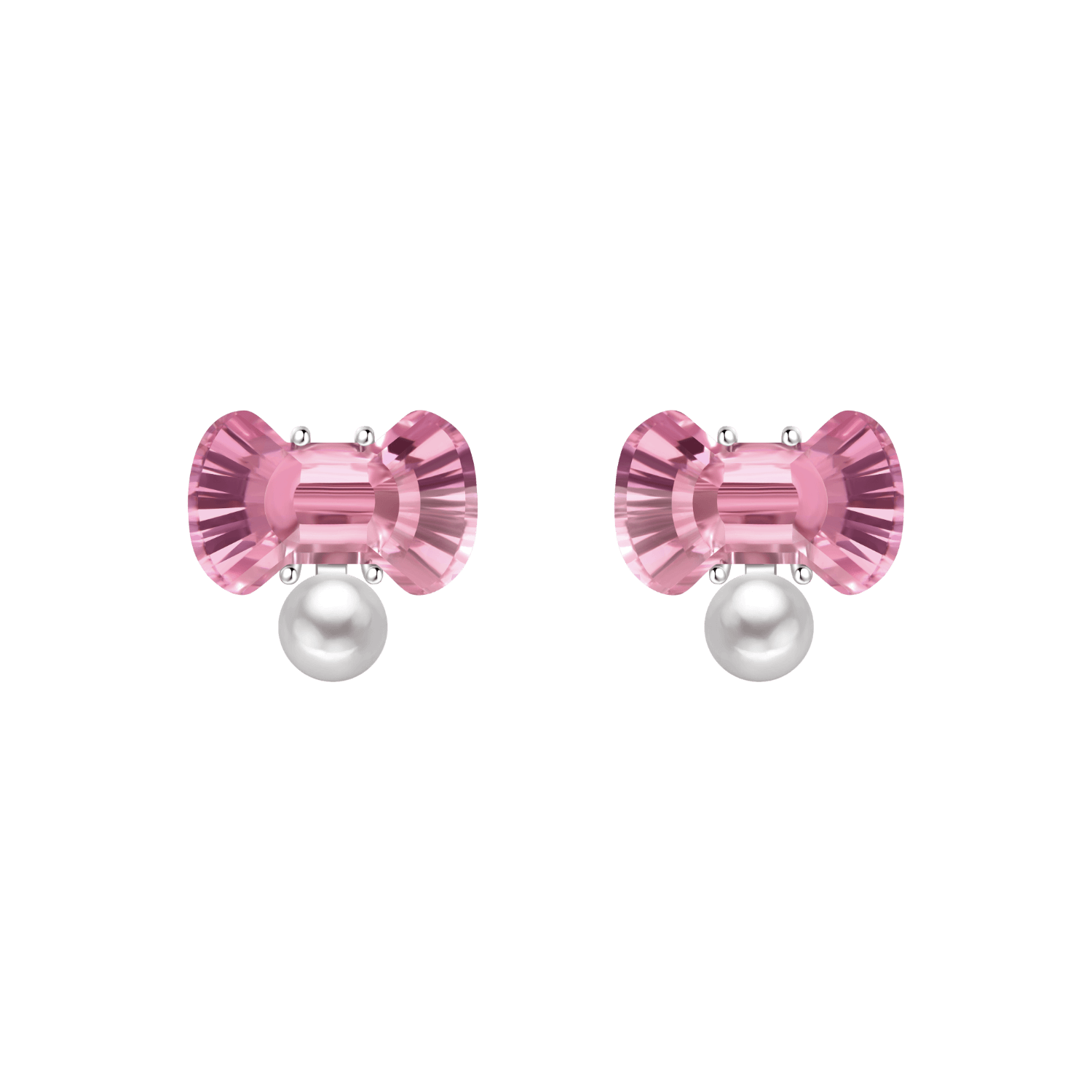 Pink Lady Stud Earrings