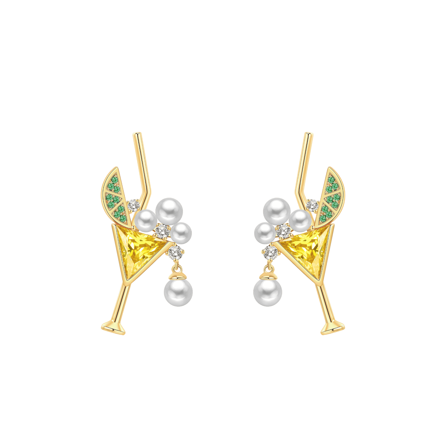 Cocktail Stud Earrings