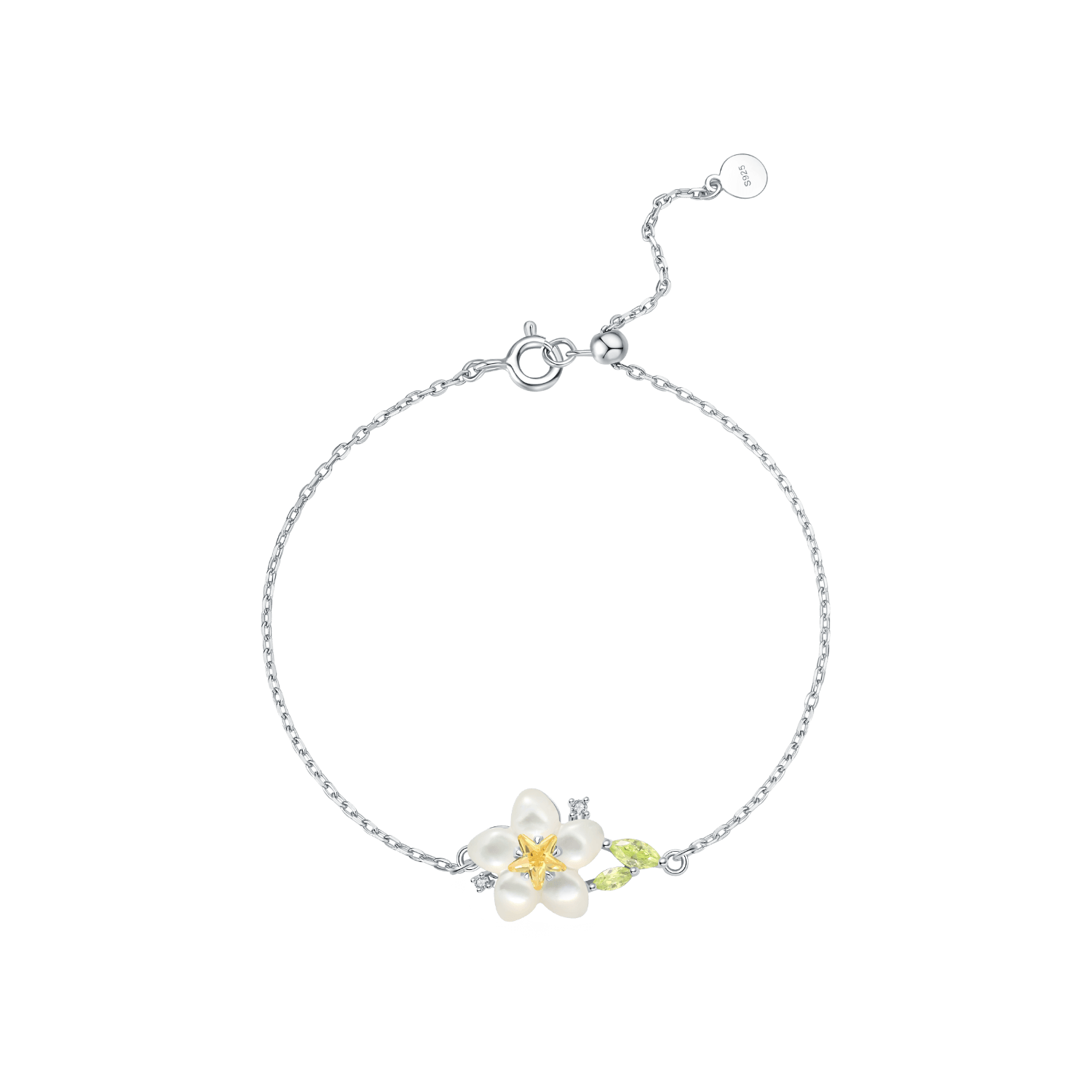 Pear Blossom Inlaid Bracelet