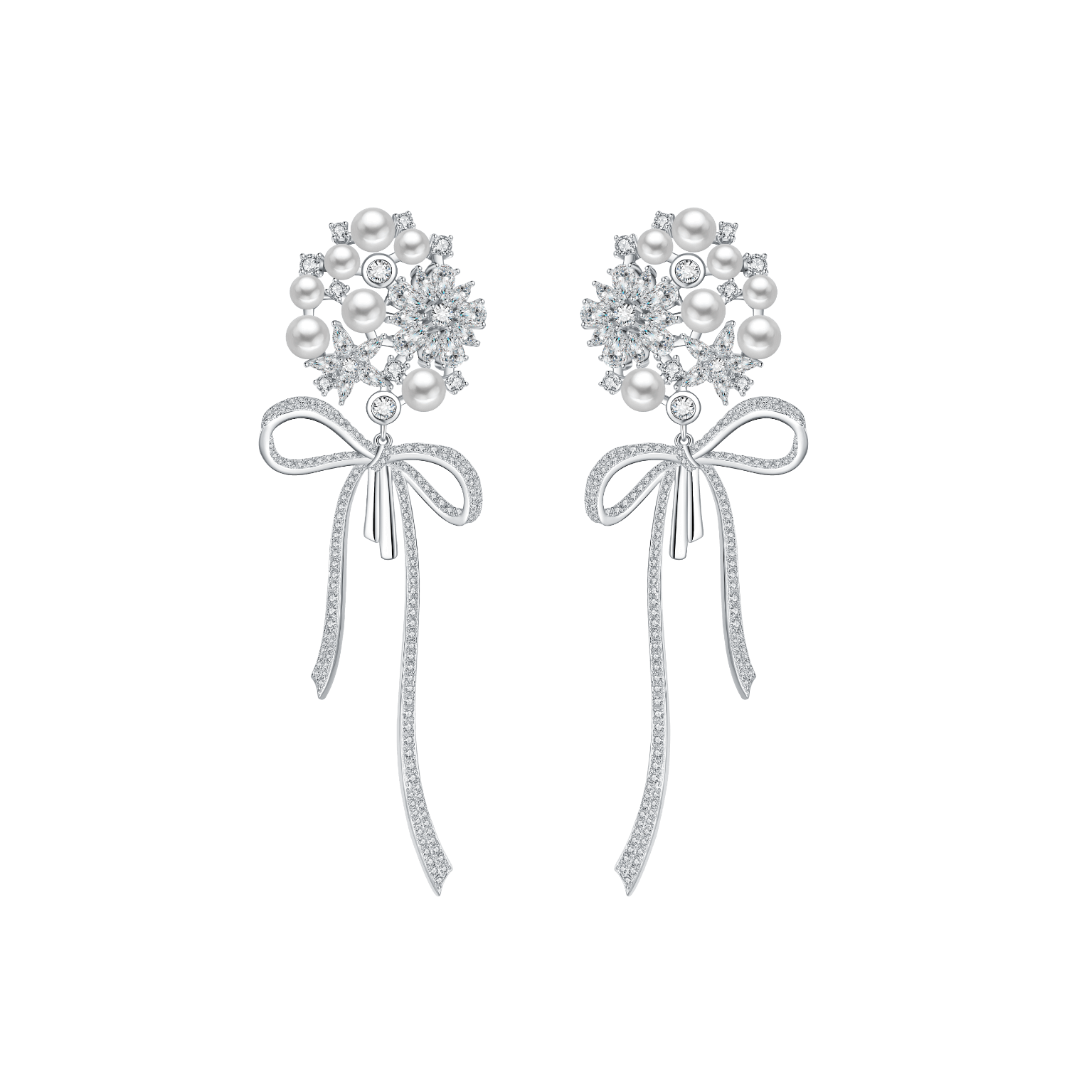 Bouquet Drop Earrings