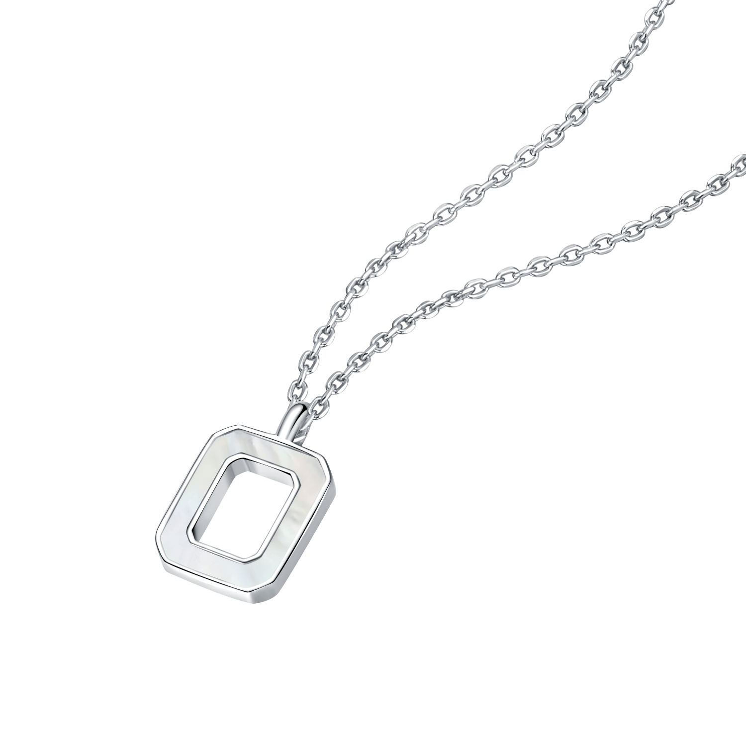 Little Frame Pendant Necklace