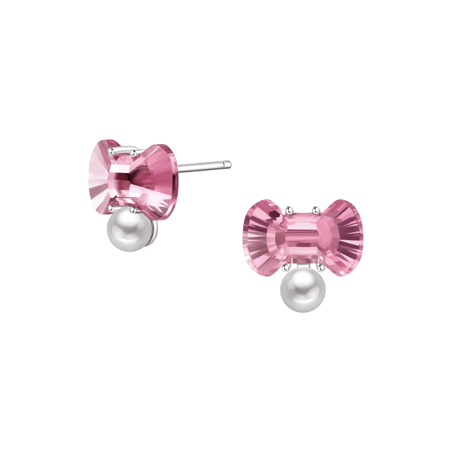 Pink Lady Stud Earrings