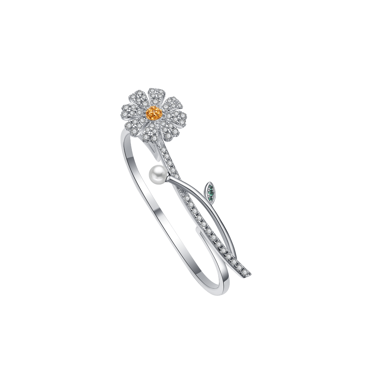 Daisy Two Finger Ring