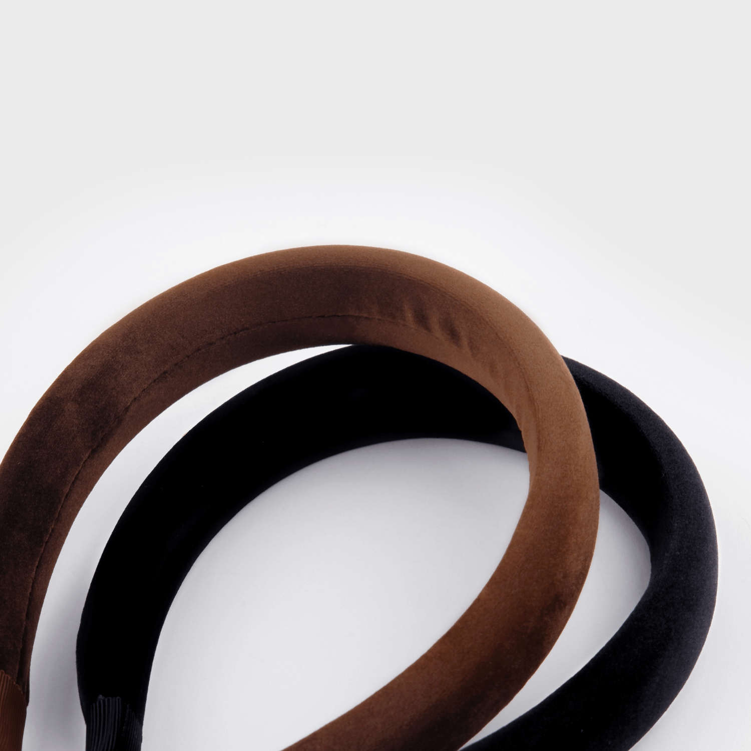 Velvet Shell Wide Headband (Simple & Heart)