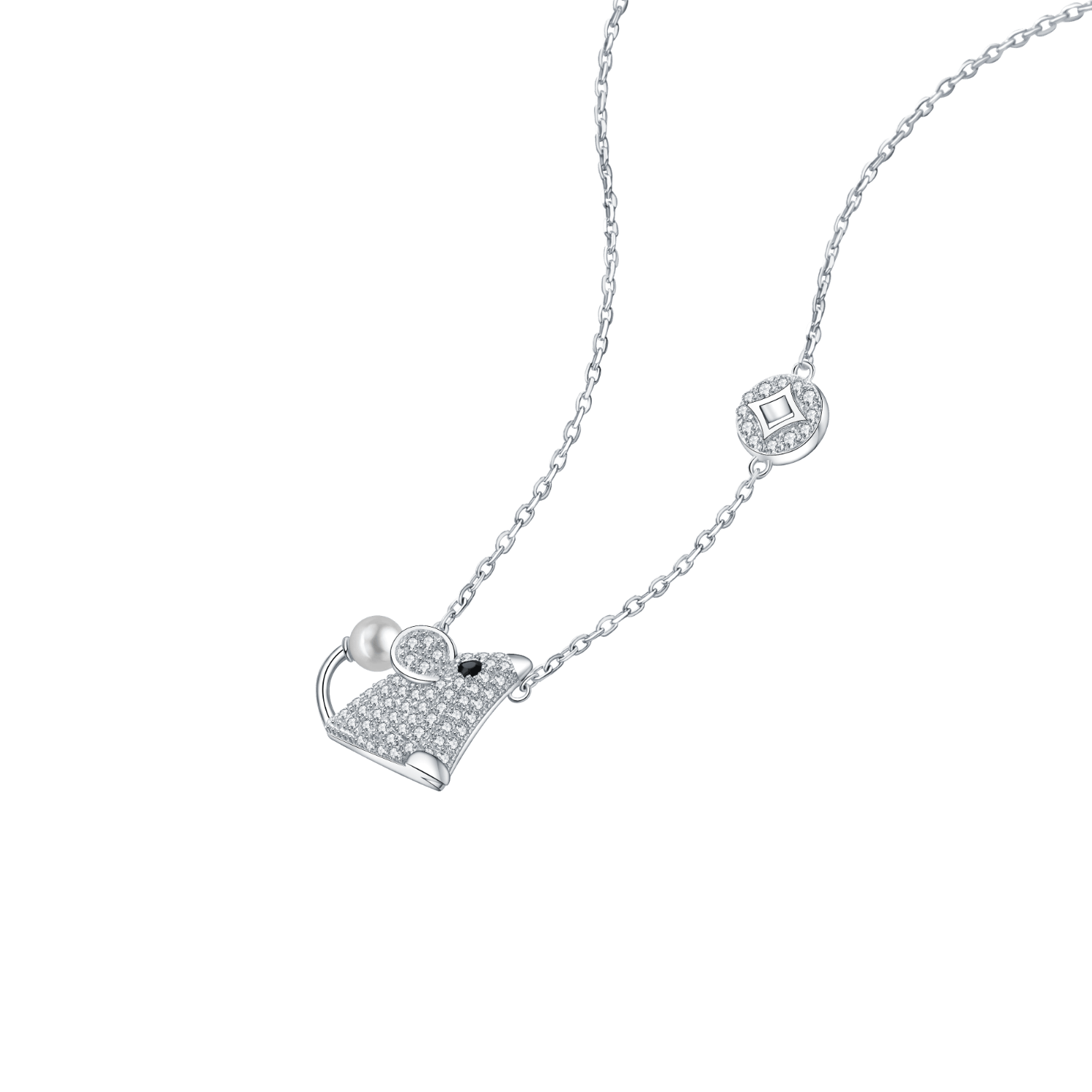 Mousy Pendant Necklace