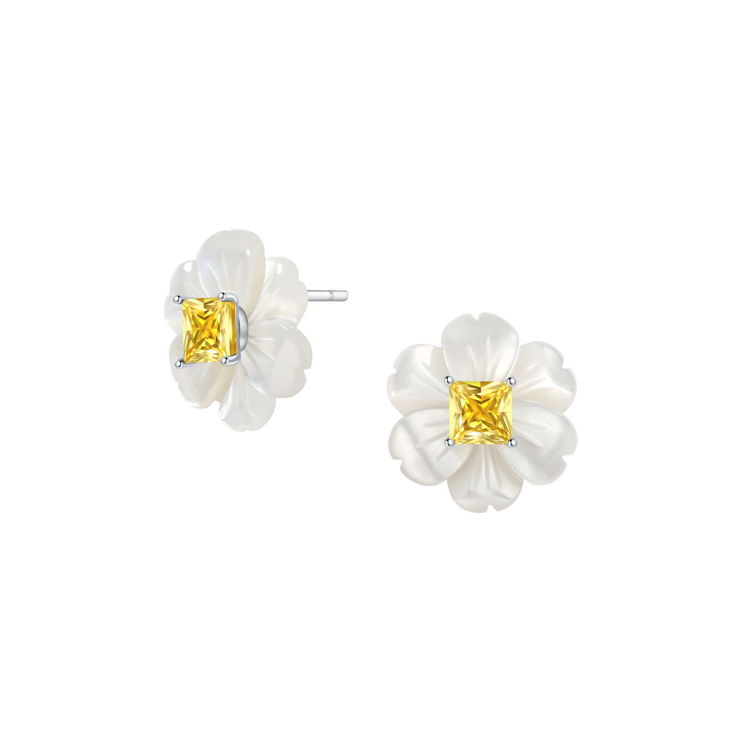 Dancing Petals Stud Earrings