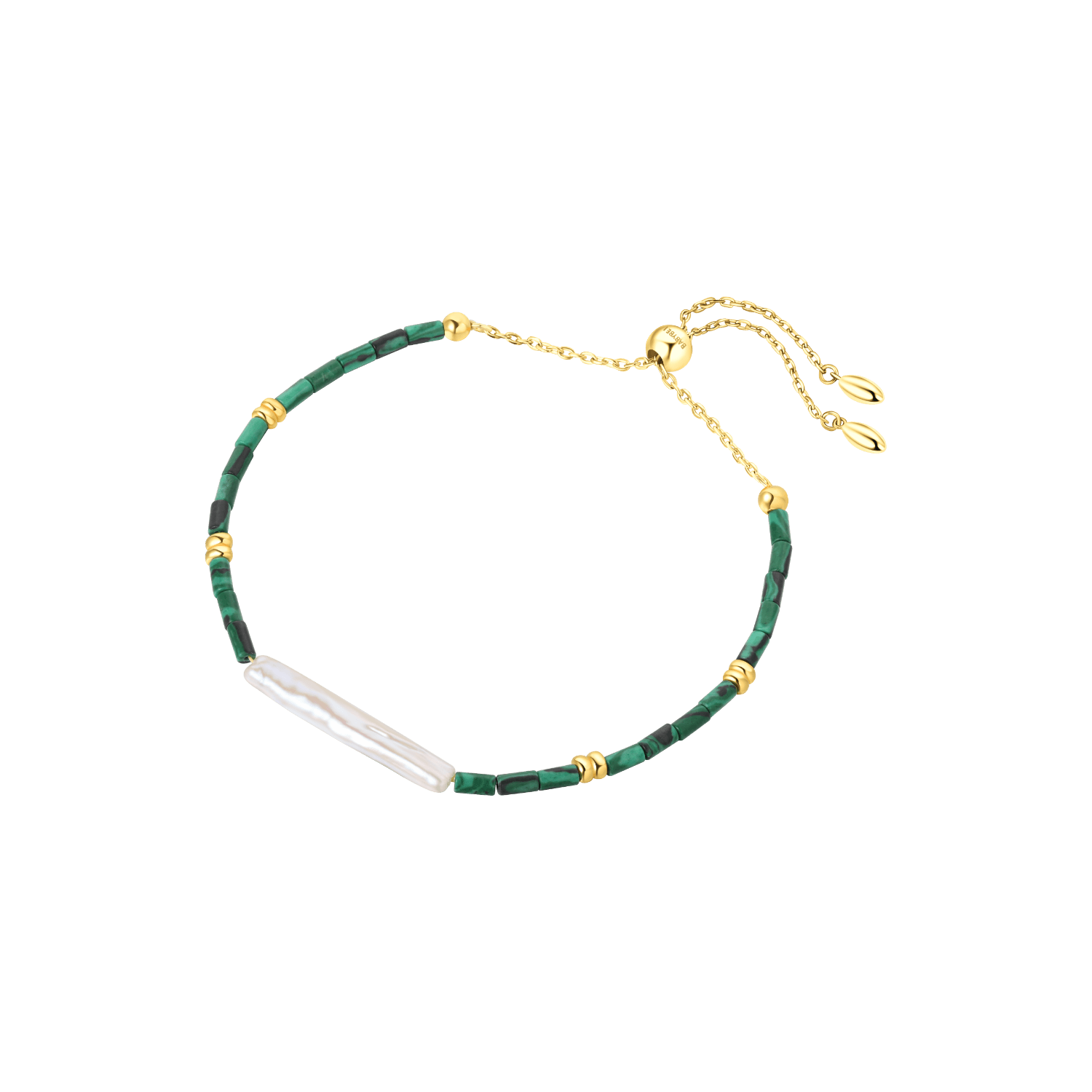 Bamboo Path Beaded Bracelet