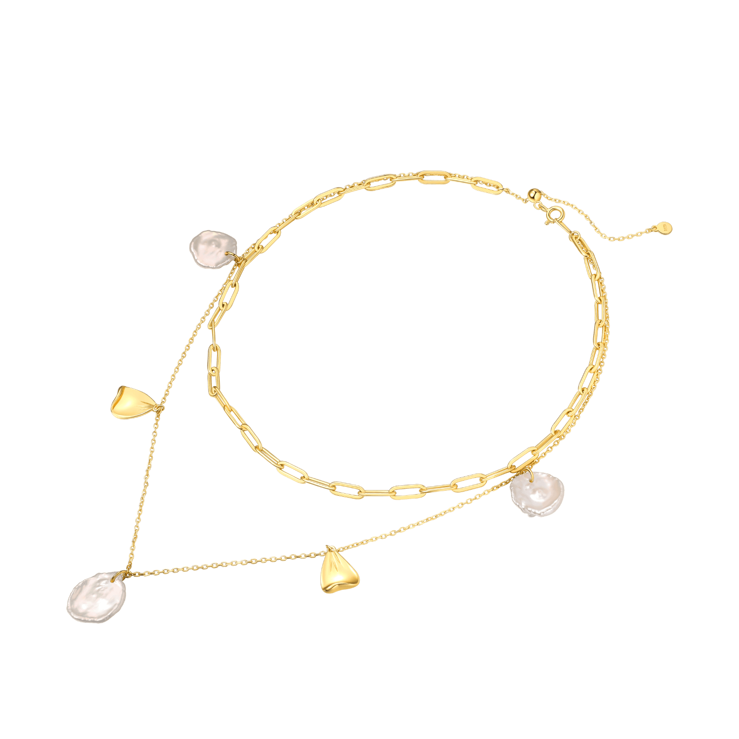Petal Layered Necklace