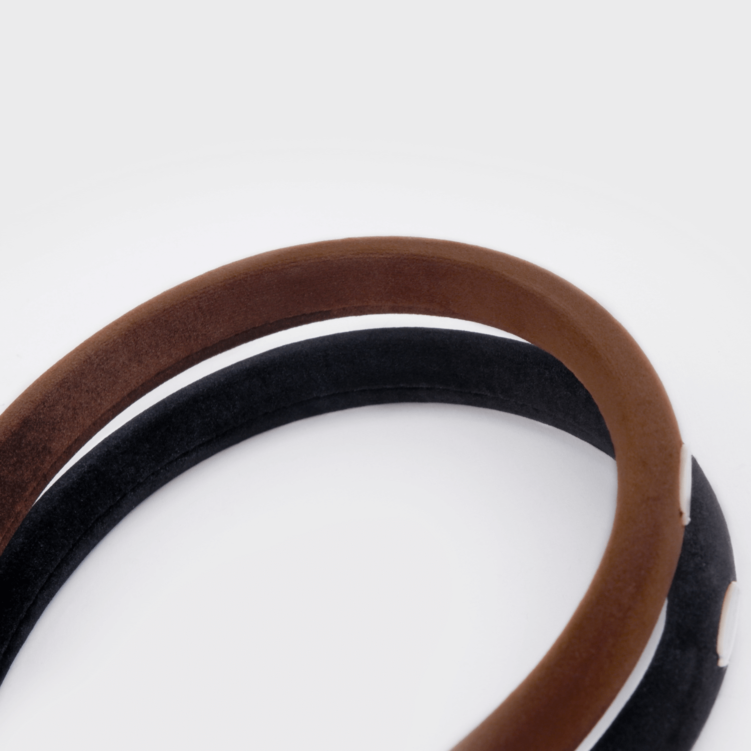 Velvet Shell Thin Headband (Simple & Oval)