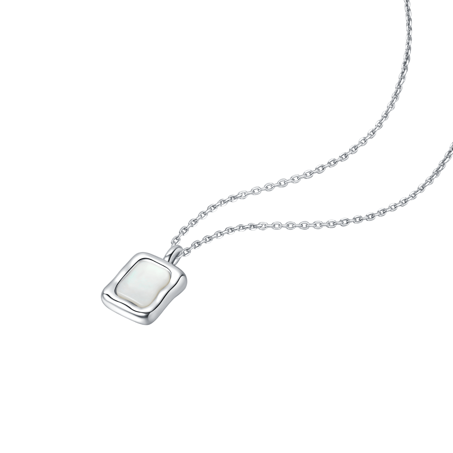 Little Tofu Pendant Necklace