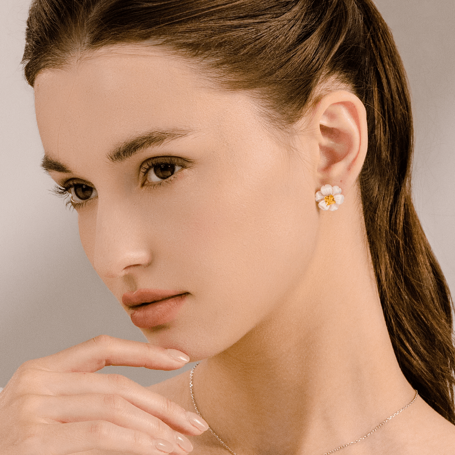 Dancing Petals Stud Earrings