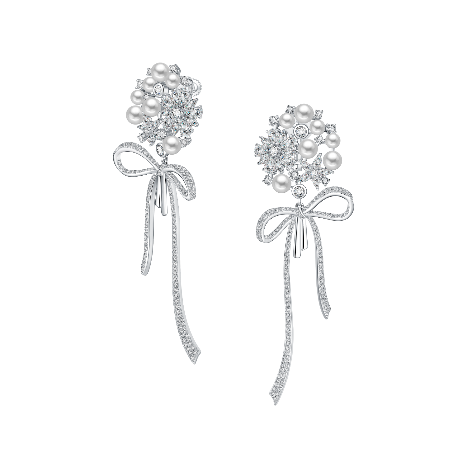 Bouquet Drop Earrings