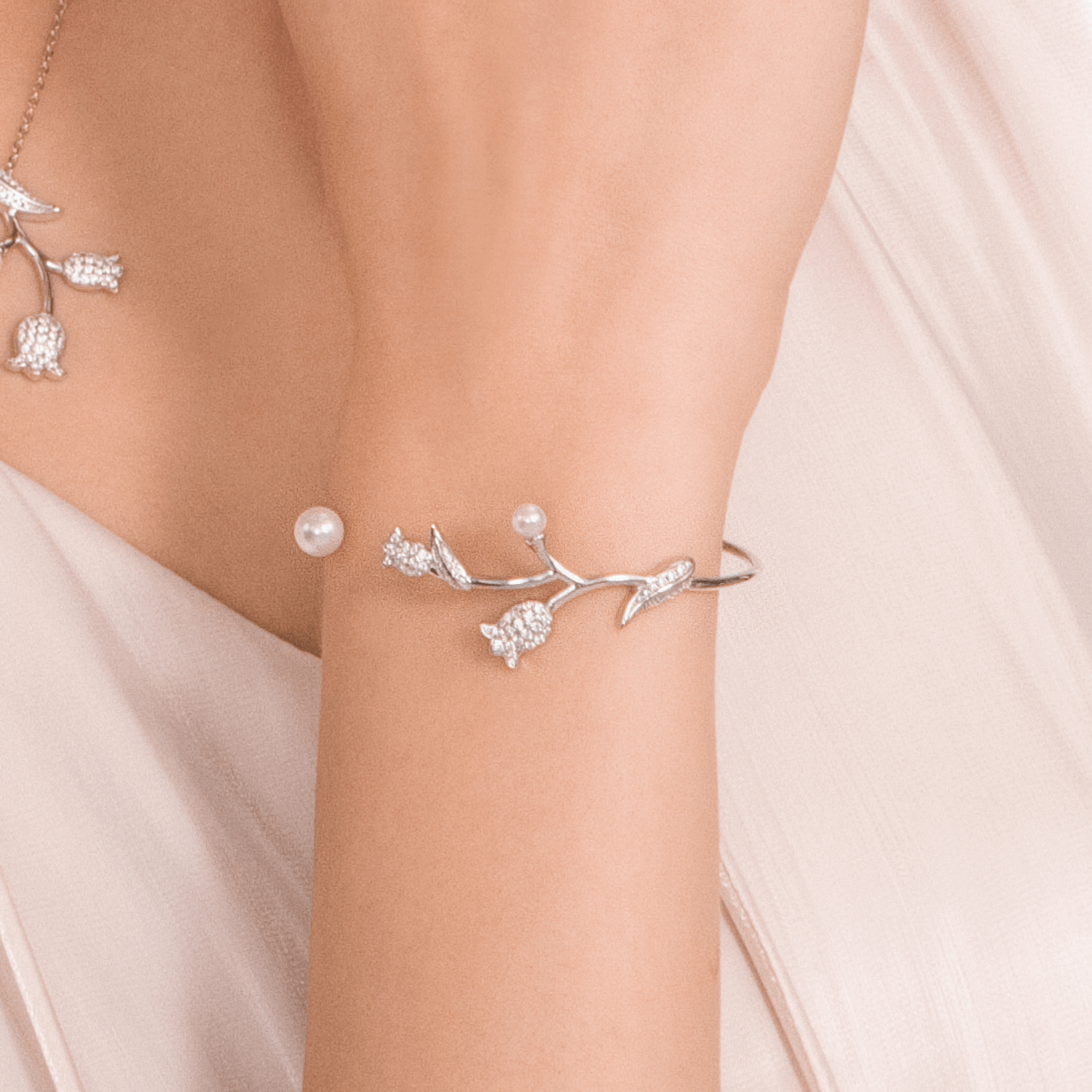Lily Of The Valley Cuff