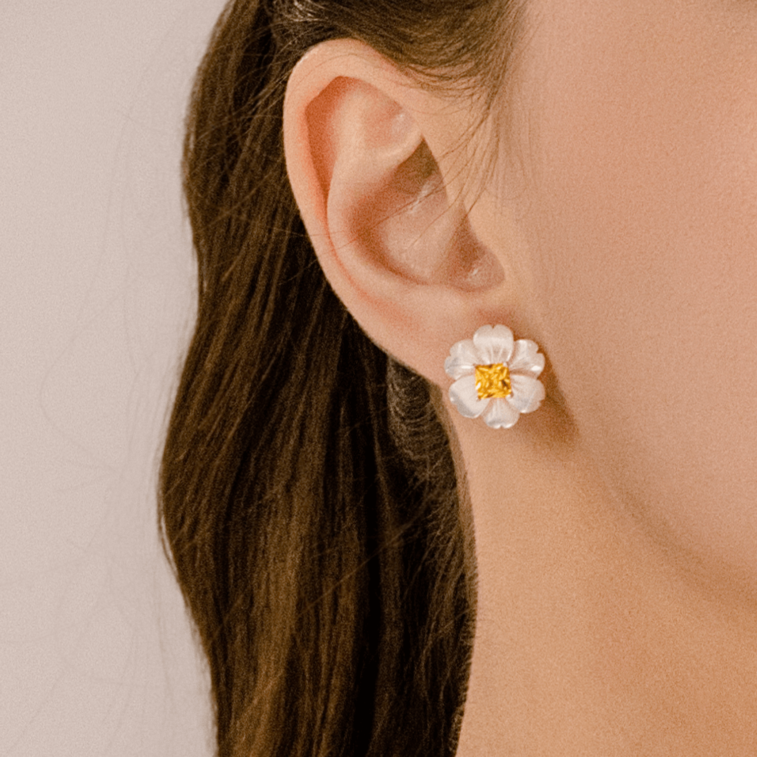 Dancing Petals Stud Earrings