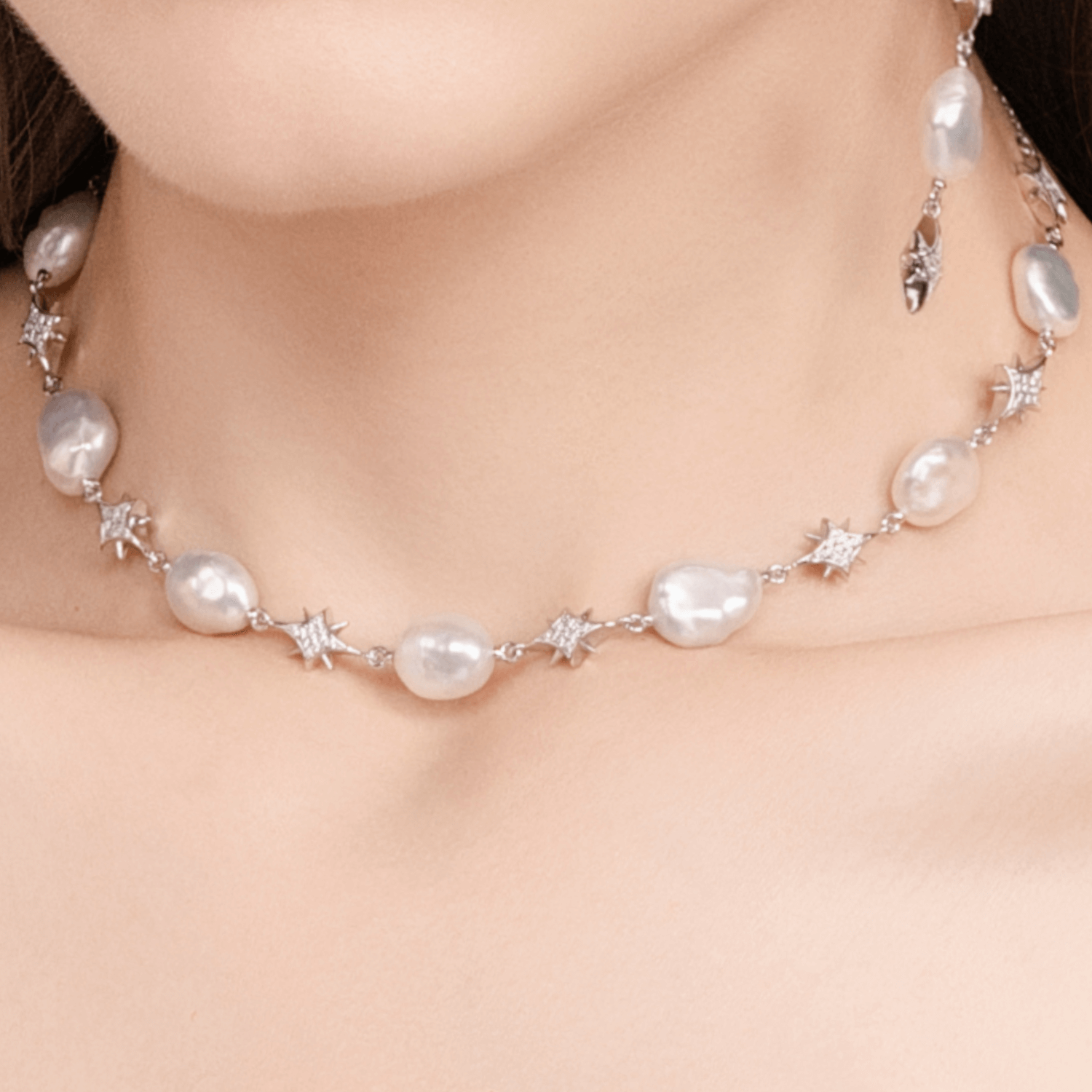 Star Light Choker Necklace