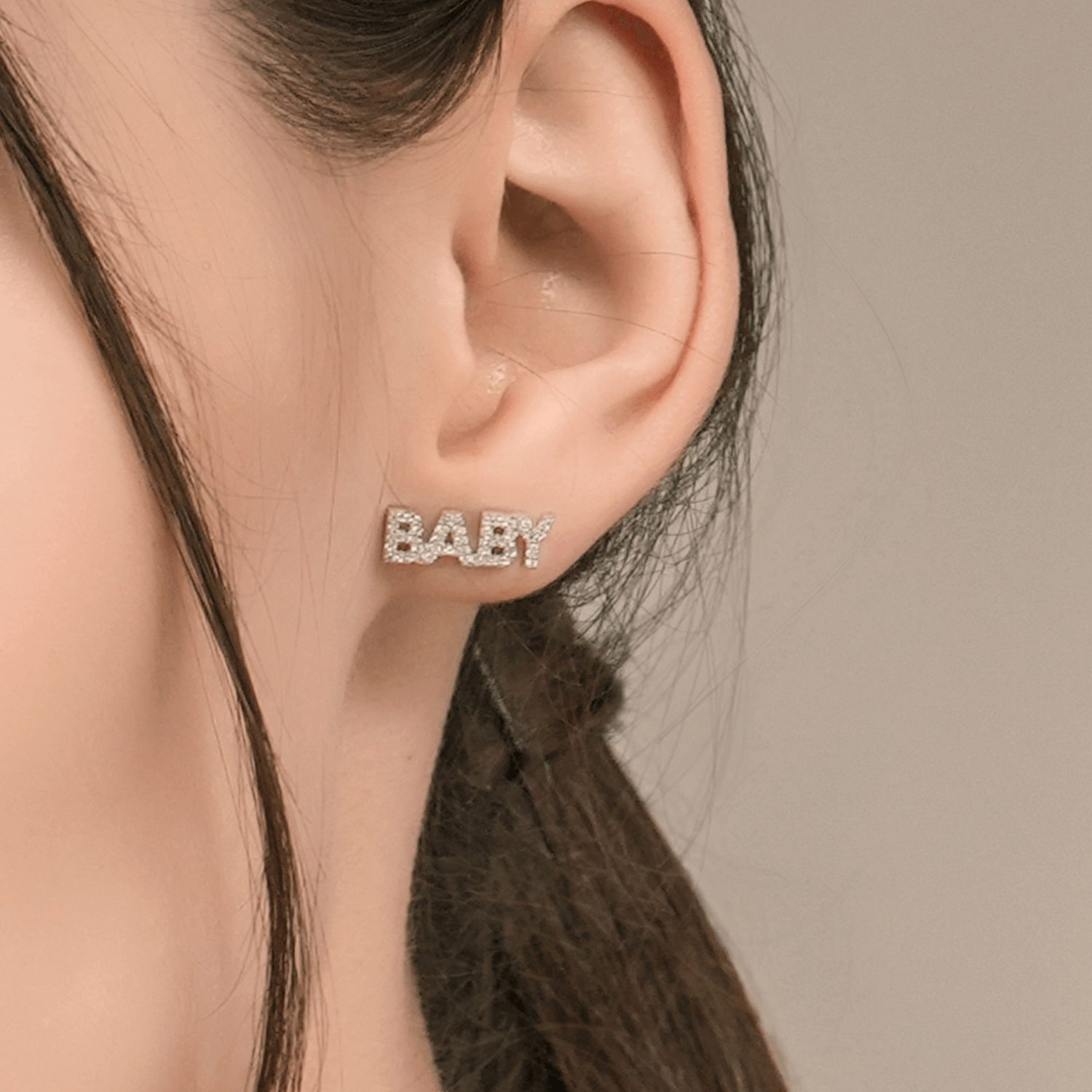 Love Whispers Asymmetric Earrings