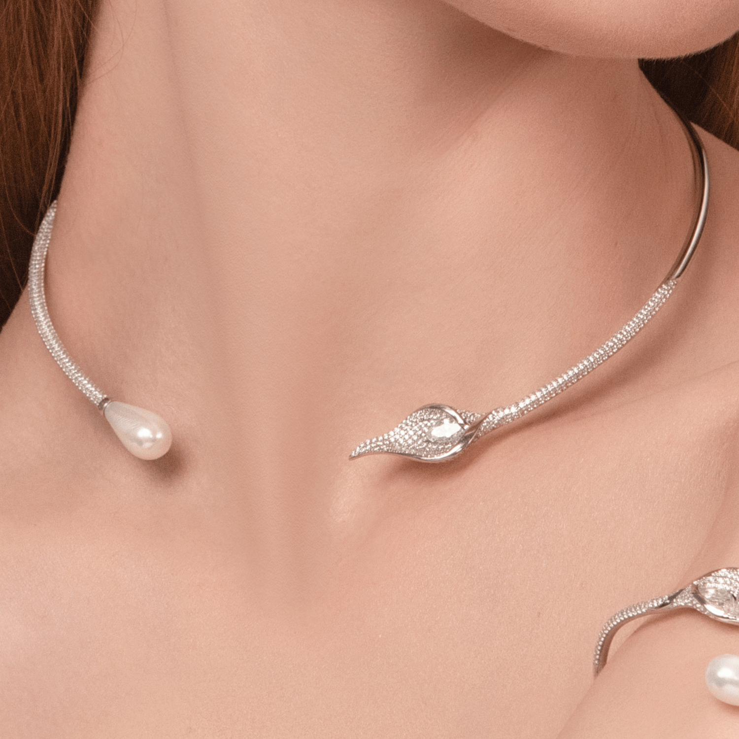 Calla Choker Necklace