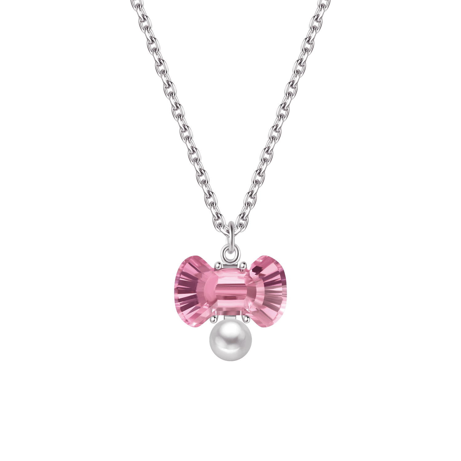 Pink Lady Pendant Necklace