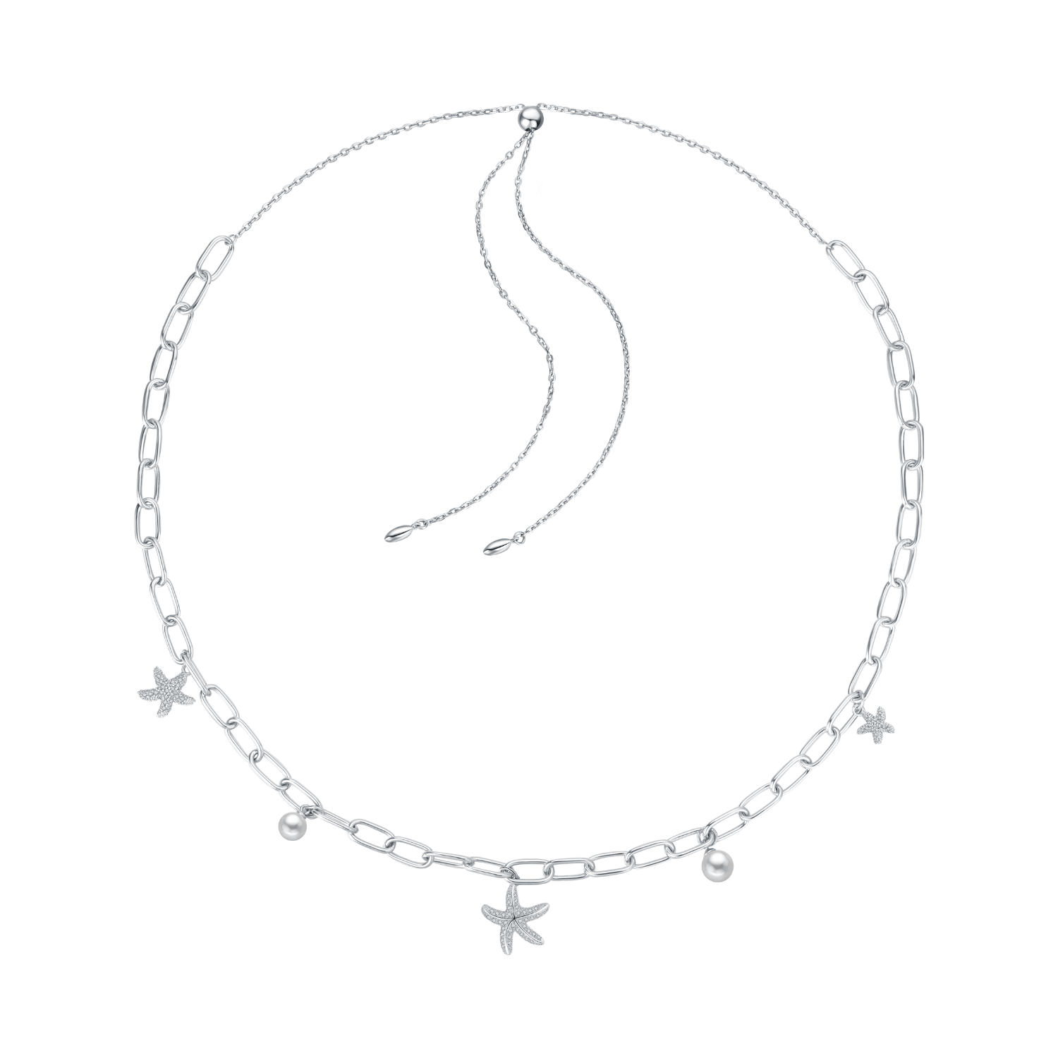 Starfish Chain Necklace