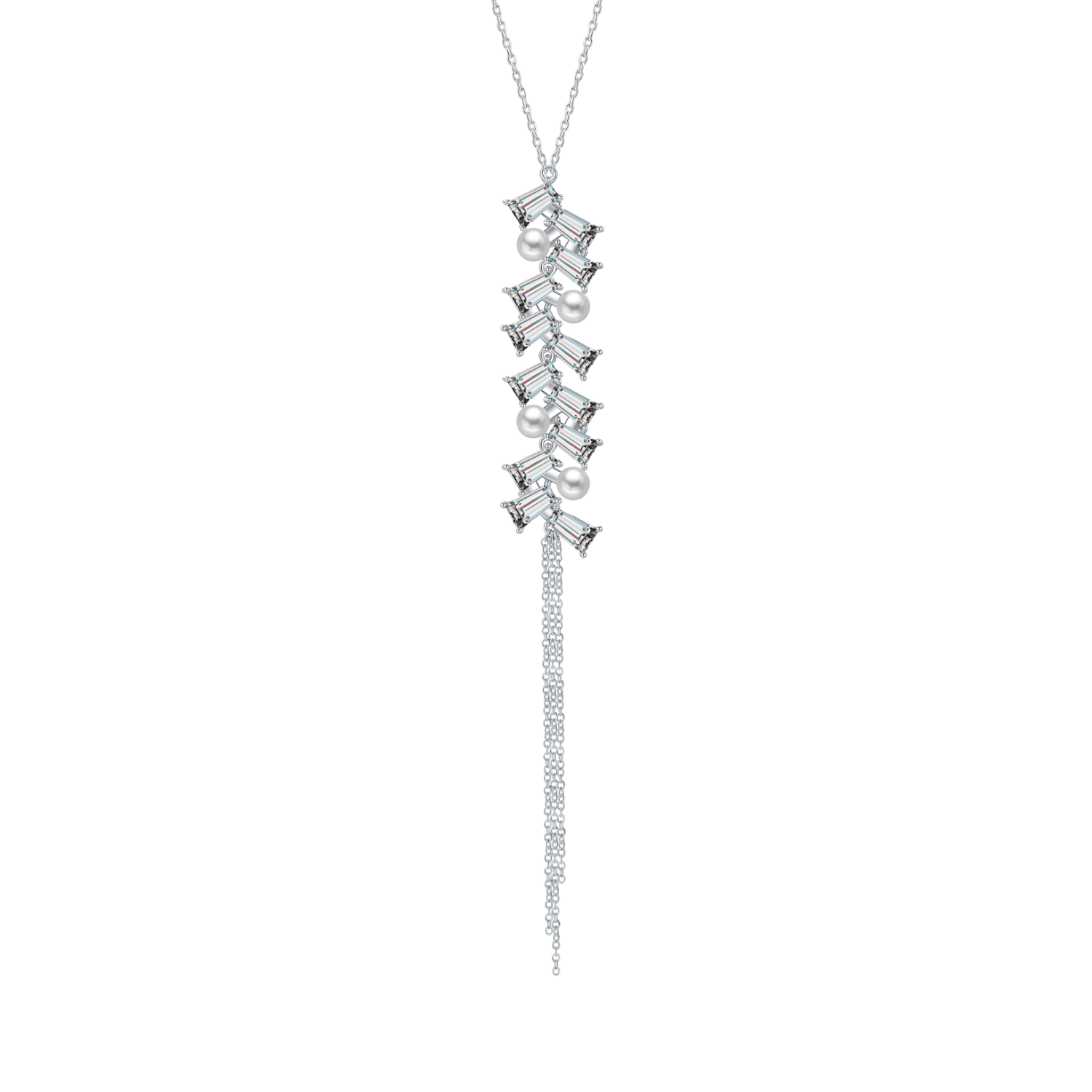 Firecracker Lariat Necklace