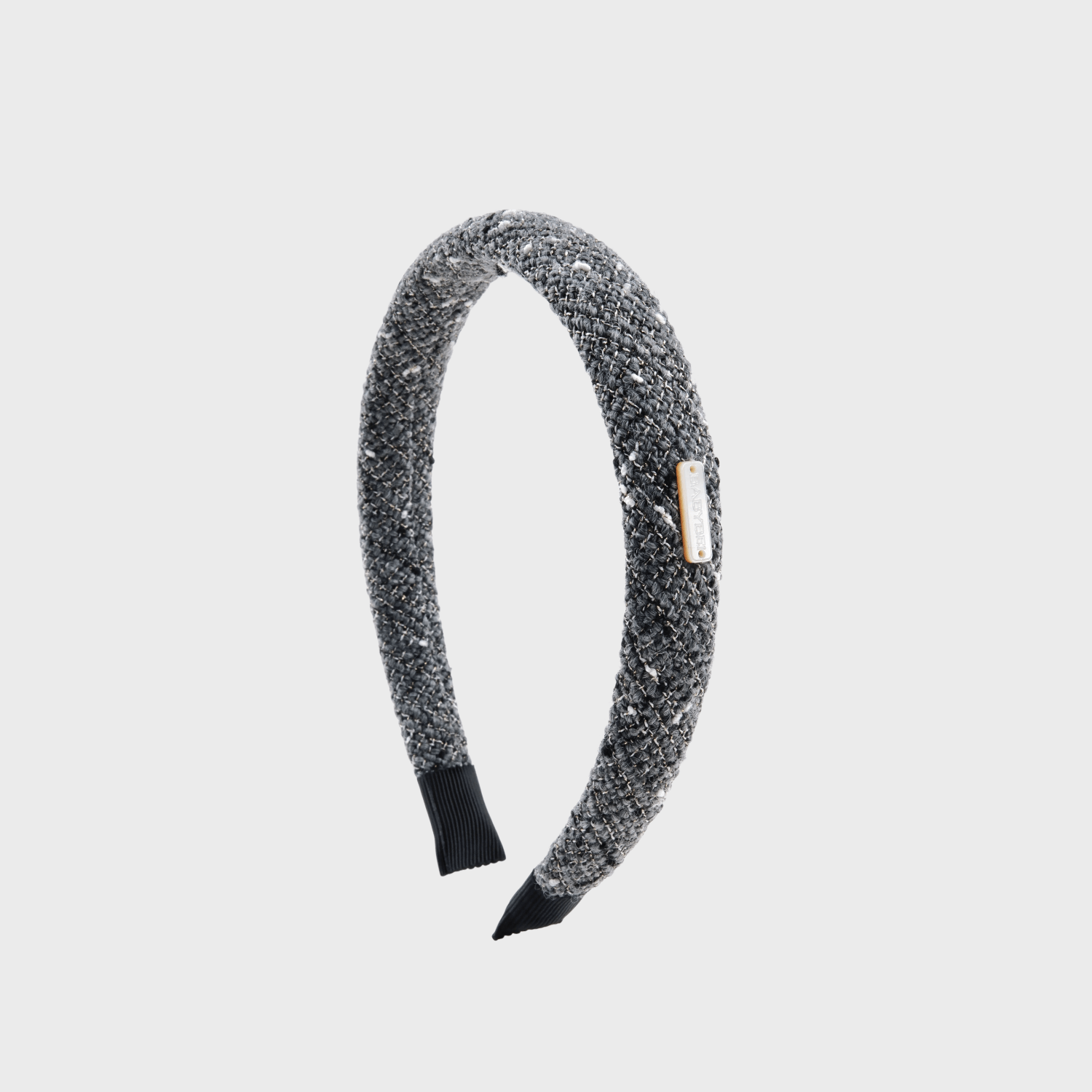 Tweed Shell Wide Headband (Simple & Rectangle)